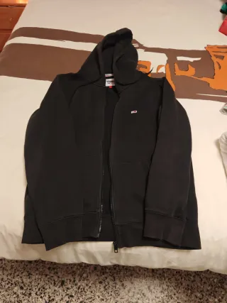Sudadera Tommy Jeans Negra Talla L