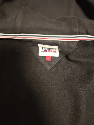 Sudadera Tommy Jeans Negra Talla L
