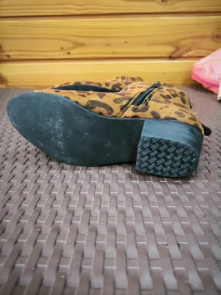 Botas estilo leopardo