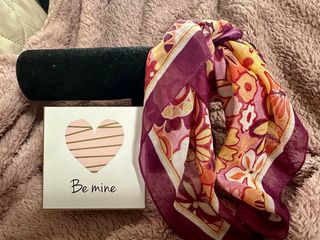 Pañuelo de cuello estampado floral