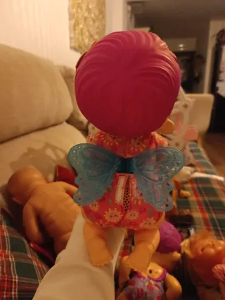 Muñeca gatea con accesorios