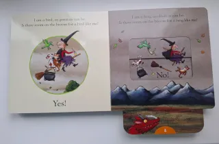 Room on the Broom, en inglés