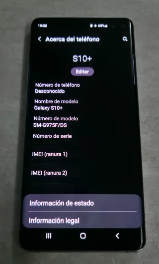 Samsung Galaxy S10+ 512GB Bianco