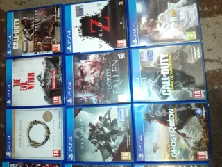 PS4 Juegos Varios (Acción, Carreras, Terror)