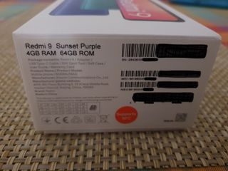 Móvil 2G/3G/4G XIAOMI REDMI 9 64 GB