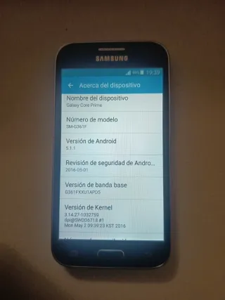 Samsung Galaxy Core Prime Negro