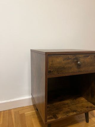 Mesa Auxiliar Madera Marrón