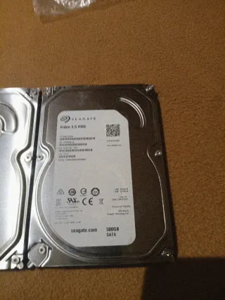 Lote 2 Discos Duros Seagate 500 GB