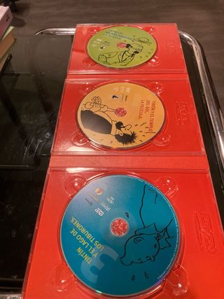 DVD Tintín: Los Largometrajes (3 Discos)