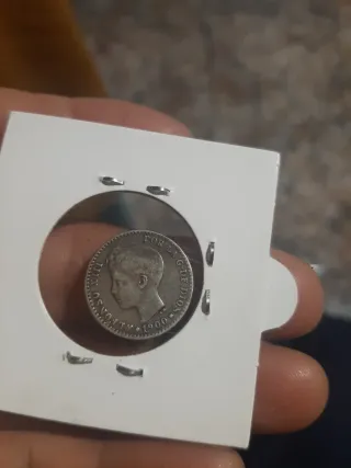 50 céntimos 1885,1990,1904,1910 y 1926 Alfonso XII