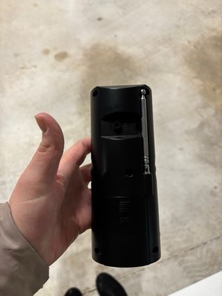 Radio Despertador Dator Negro