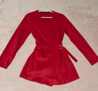 Vestidos cortos Zara rojos