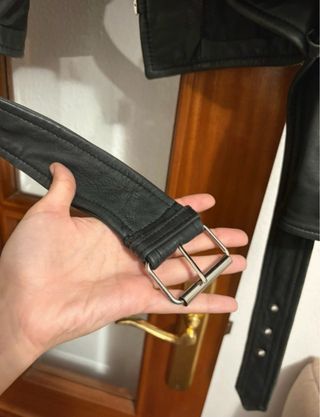 Cazadora Biker Zara Negra