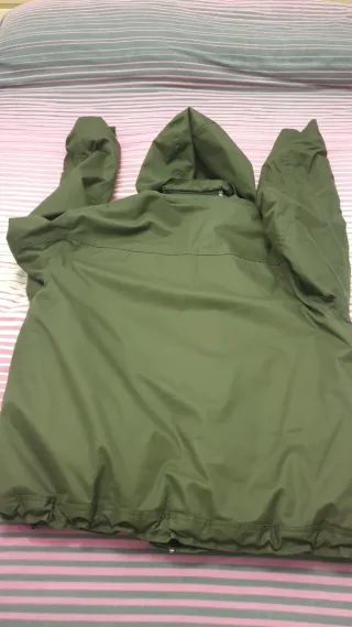 Anorak Quechua Hombre Verde