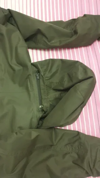 Anorak Quechua Hombre Verde