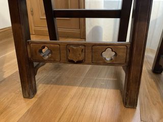 Sillas Castellanas Antiguas Terciopelo y Madera