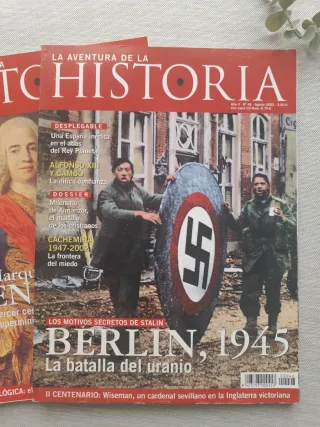La aventura de la Historia lote de revistas