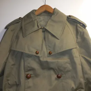 Gabardina militar verde