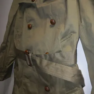 Gabardina militar verde