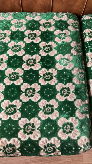 Sofá Chester Vintage Marrón y Verde