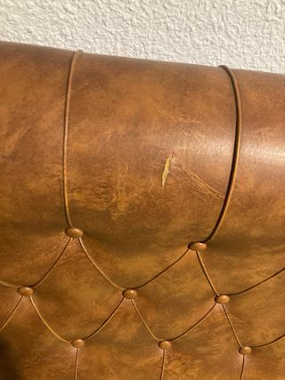 Sofá Chester Vintage Marrón y Verde