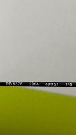 Gafas Ray-Ban 6378.negro