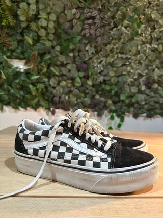 Vans Old Skool Plataforma Damero