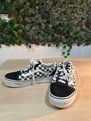 Vans Old Skool Plataforma Damero