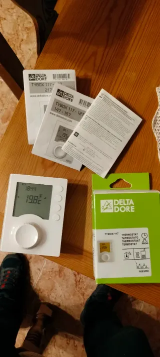 Termostato Caldera Blanco