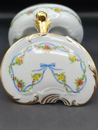 Caja con patas porcelana Limoges