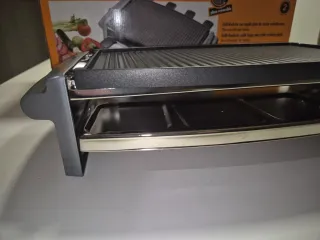 Placa Raclette Reversible para Fondues