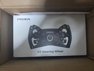 Moza KS V2 Volante SOLO ABIERTO PARA PROBAR