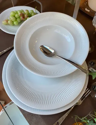 6 Pratos Pasta Vista Alegre Utopia