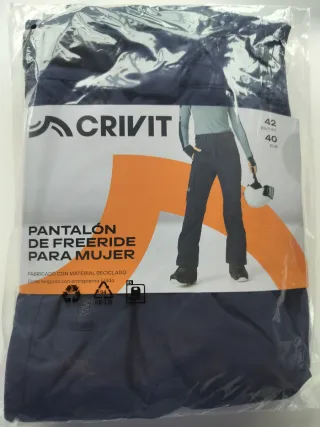 Pantalón CRIVIT Mujer Freeride Talla 40