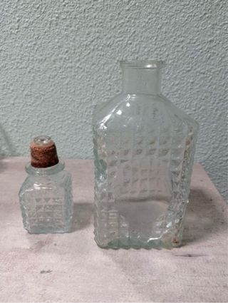 Juego de licor de cristal