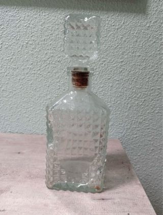 Juego de licor de cristal