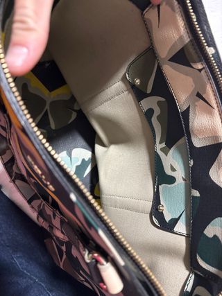 Bolso Tous Mariposas Negro, Beige, Azul y Amarillo