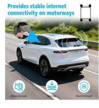 Soporte Starlink Mini Auto Bultuard Ventosa