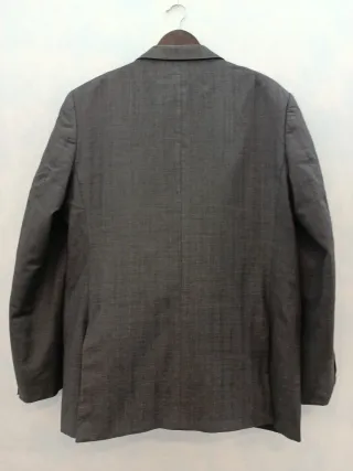 Traje de lana hombre gris