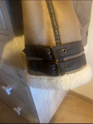 Chaleco Zara forrado efecto piel