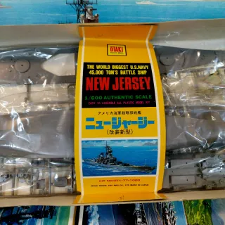 8 Kits de Barcos Otaki Novos em Caixa