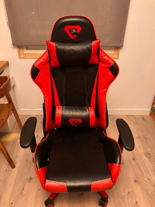 Silla Gamer Negra y Roja
