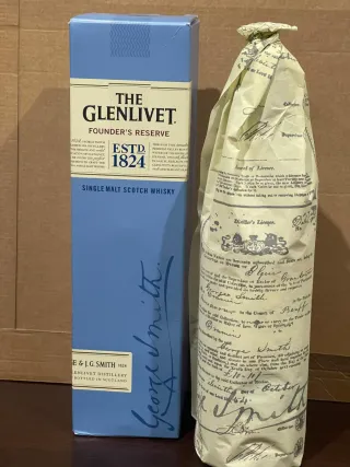 Botella The Glenlivet Founder's Reserve