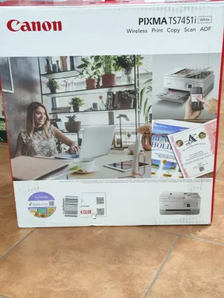 Impresora Canon PIXMA TS7451i Blanca sin cartuchos