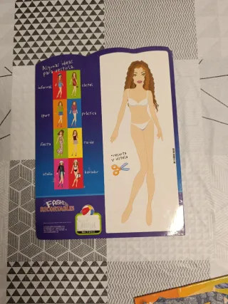 Muñecas Recortables Fashion Angels