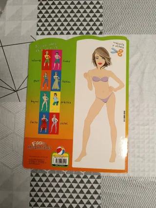 Muñecas Recortables Fashion Angels