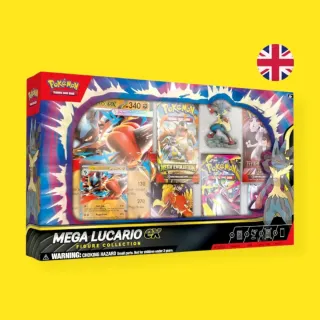 Colección Figura Mega Lucario EX Pokémon (inglés)