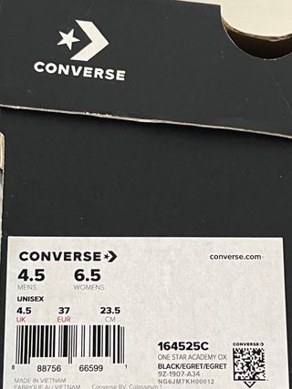 Converse One Star Academy OX Talla 37 (23,5 cm)