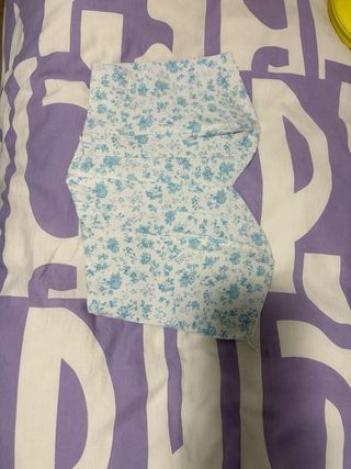 Corpiño Zara flores blanco Talla M