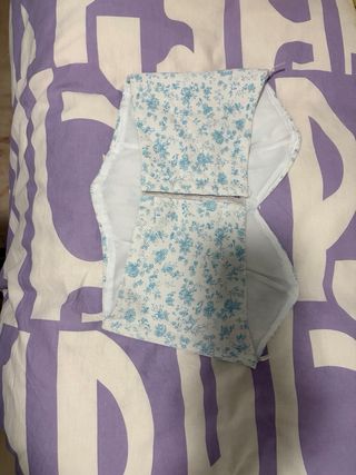 Corpiño Zara flores blanco Talla M